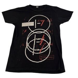 Rock Me size small TwentyOne Pilots short sleeve distressed band T-shirt EUC